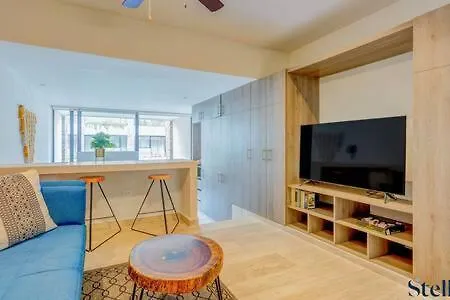 Apartmán New Syrena Stylish Studios Rooftop Pool Near Beach Playa del Carmen