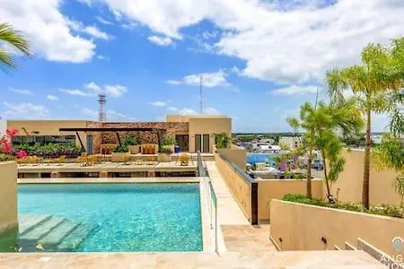 Apartment New Syrena Stylish Studios Rooftop Pool Near Beach Playa del Carmen